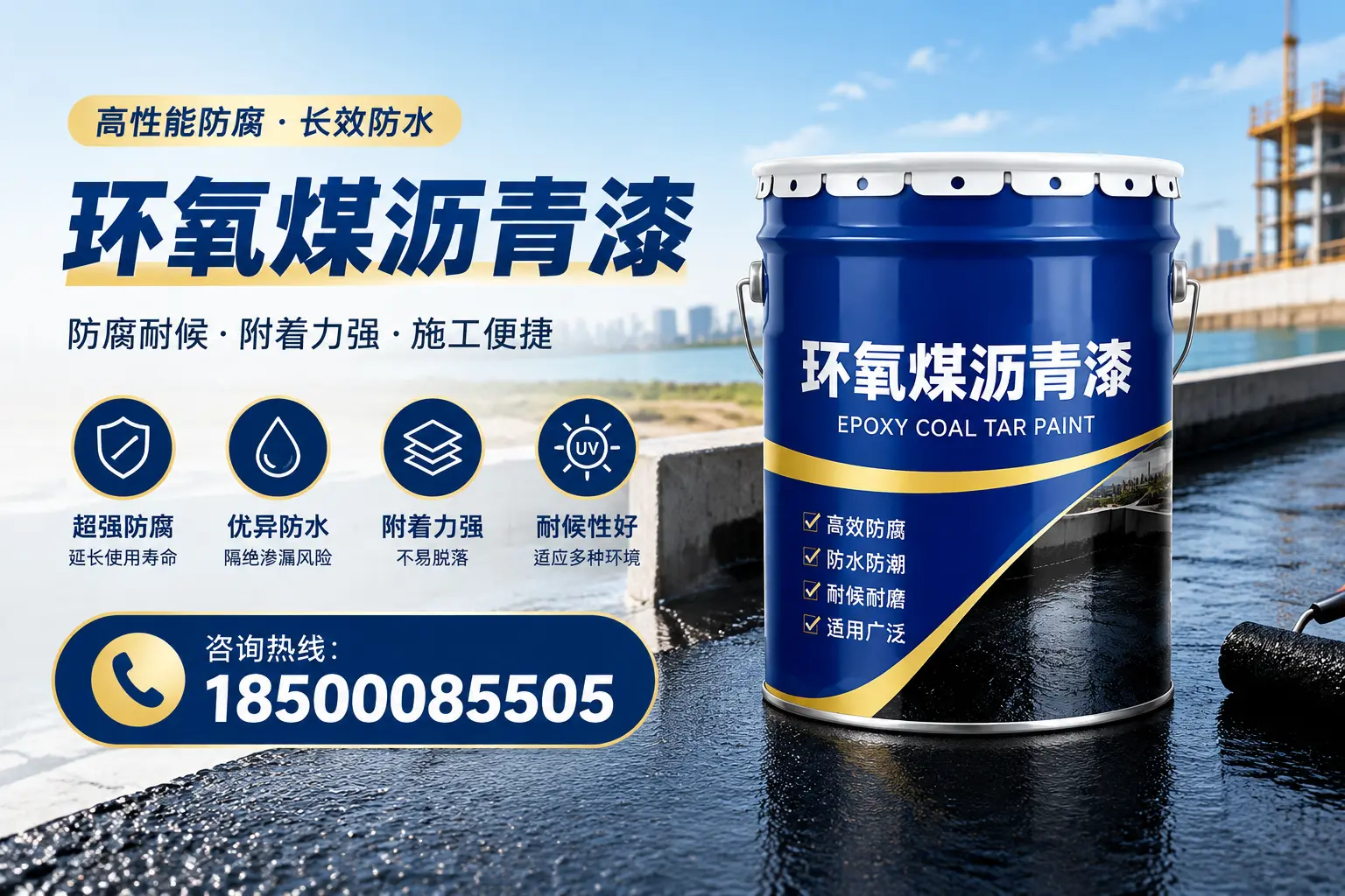 环氧煤沥青漆的优势与应用解析,适合鹰潭企业选择